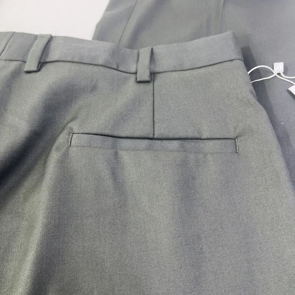 Petre D’ego Sage Green Dress Pants 35x30.5 Large NWT Formal - Picture 7 of 13